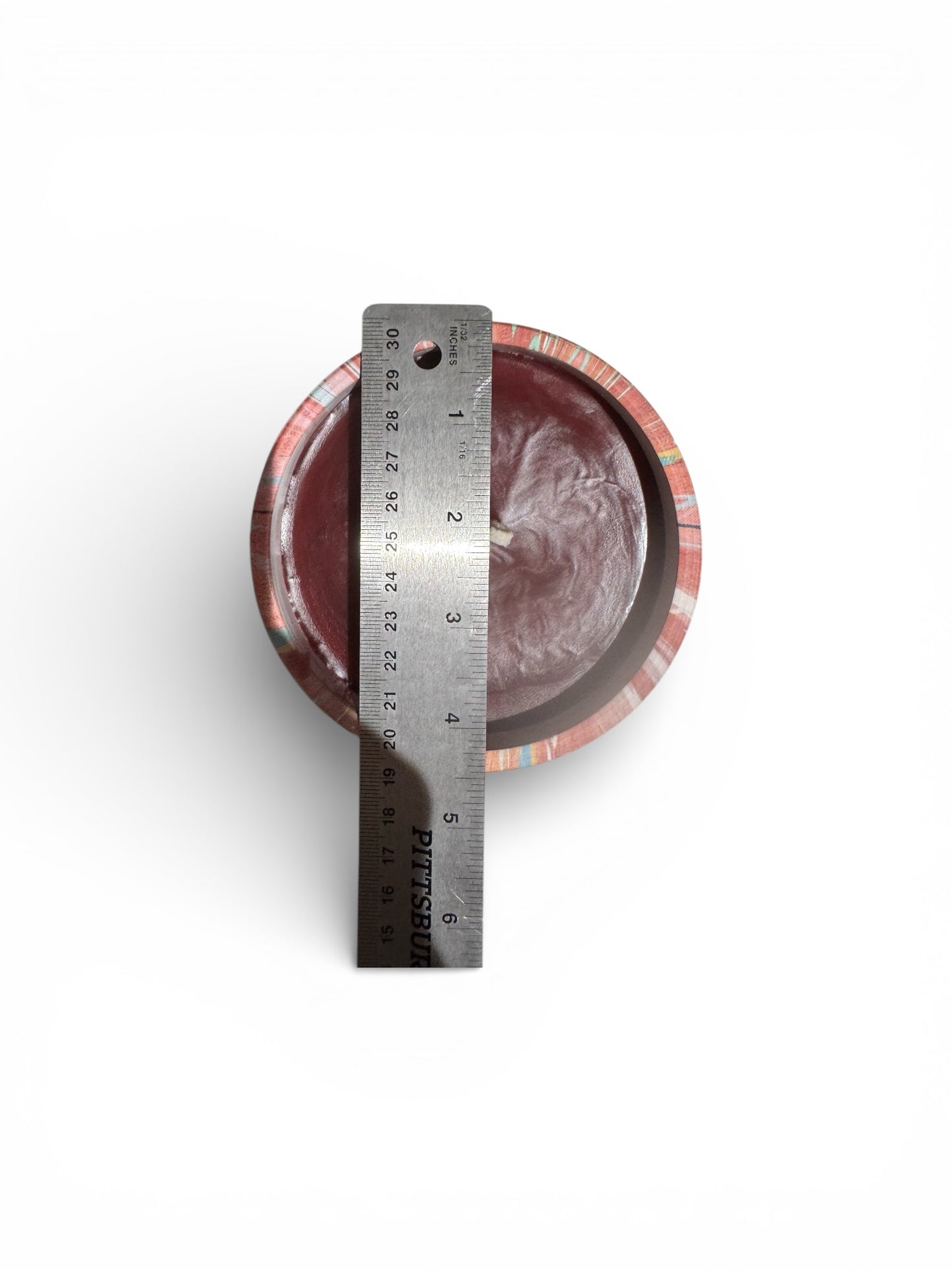 Handmade Honeysuckle Dreams Candle, 24 fl oz, Repurposed Art Deco Vase