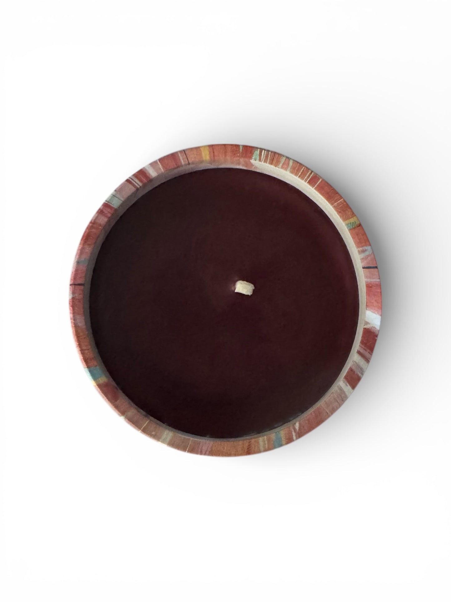 Handmade Honeysuckle Dreams Candle, 24 fl oz, Repurposed Art Deco Vase