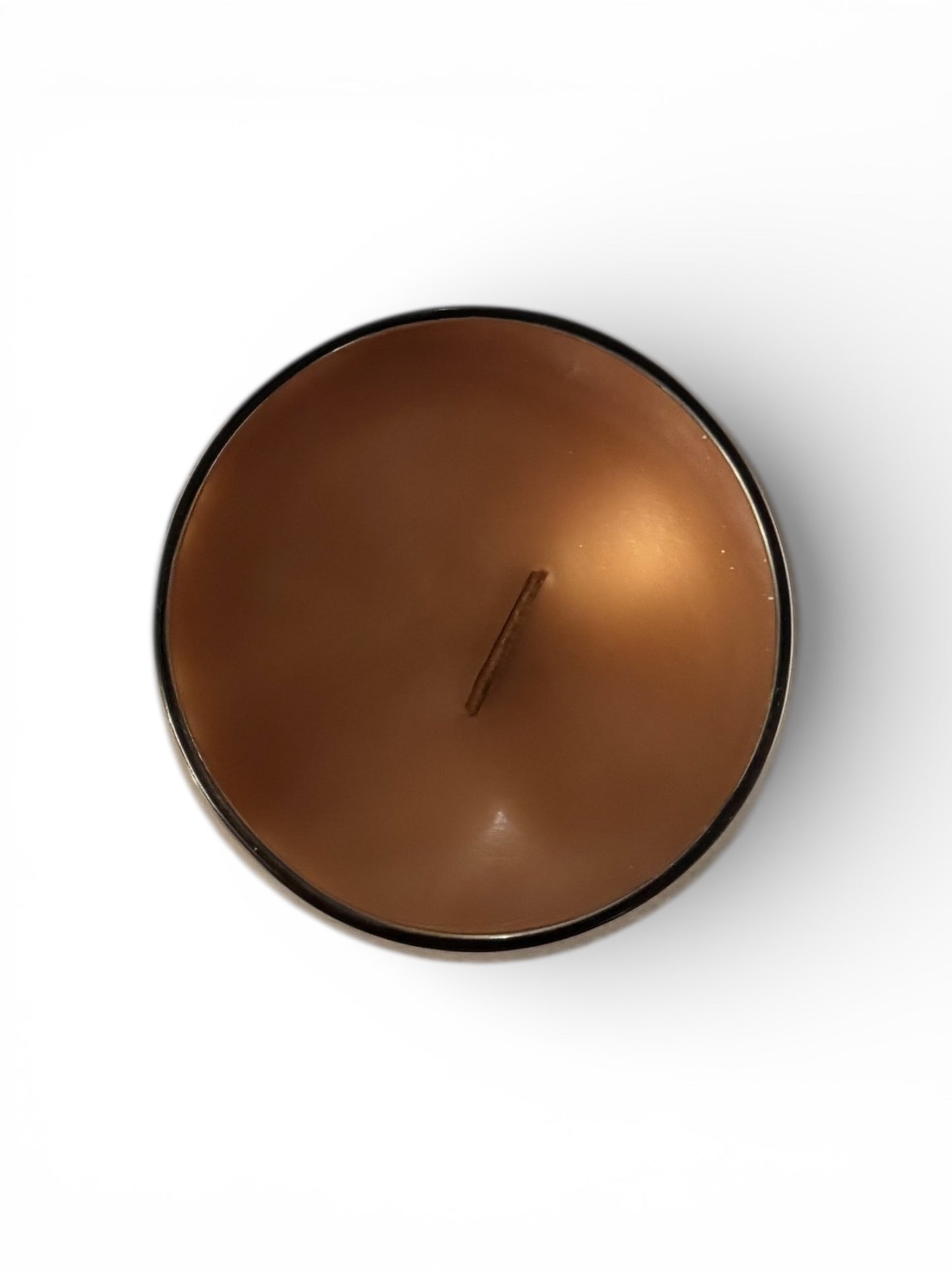 Handmade Honeysuckle Dreams Scented Candle, 12 fl oz, Repurposed Stemless Rose Wine Glass