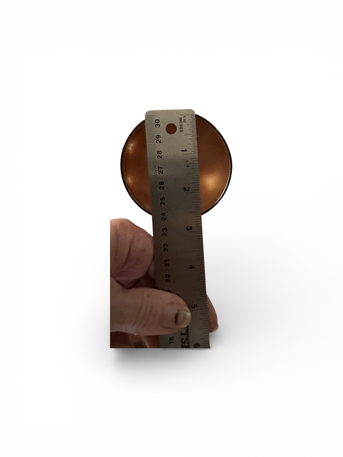 Handmade Honeysuckle Dreams Scented Candle, 12 fl oz, Repurposed Stemless Rose Wine Glass