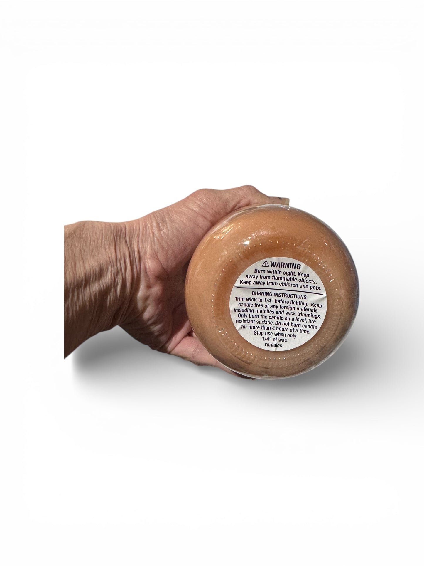 Handmade Honeysuckle Dreams Candle, 18 fl oz, Repurposed Glass Jar with Silver Lid