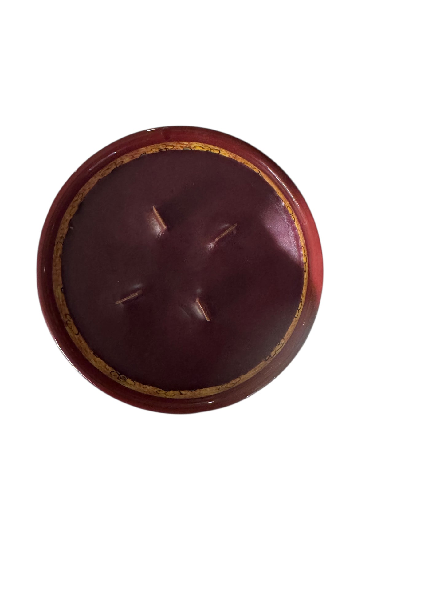 Handmade Honeysuckle Dreams Candle, 16 fl oz, Repurposed Vintage Deco Bowl