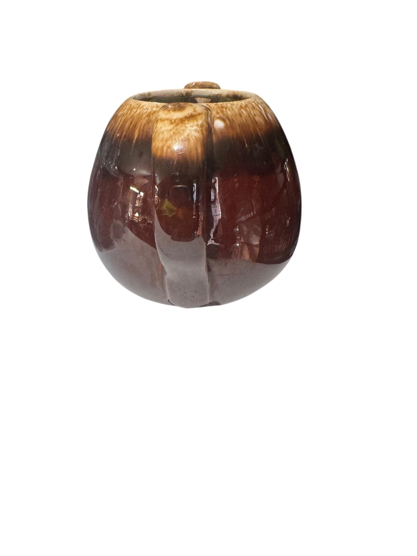 Bloomer Scents Handmade I Lava You Candle, Repurposed Vintage Stoneware Pottery Tea Pot, 16 fl oz