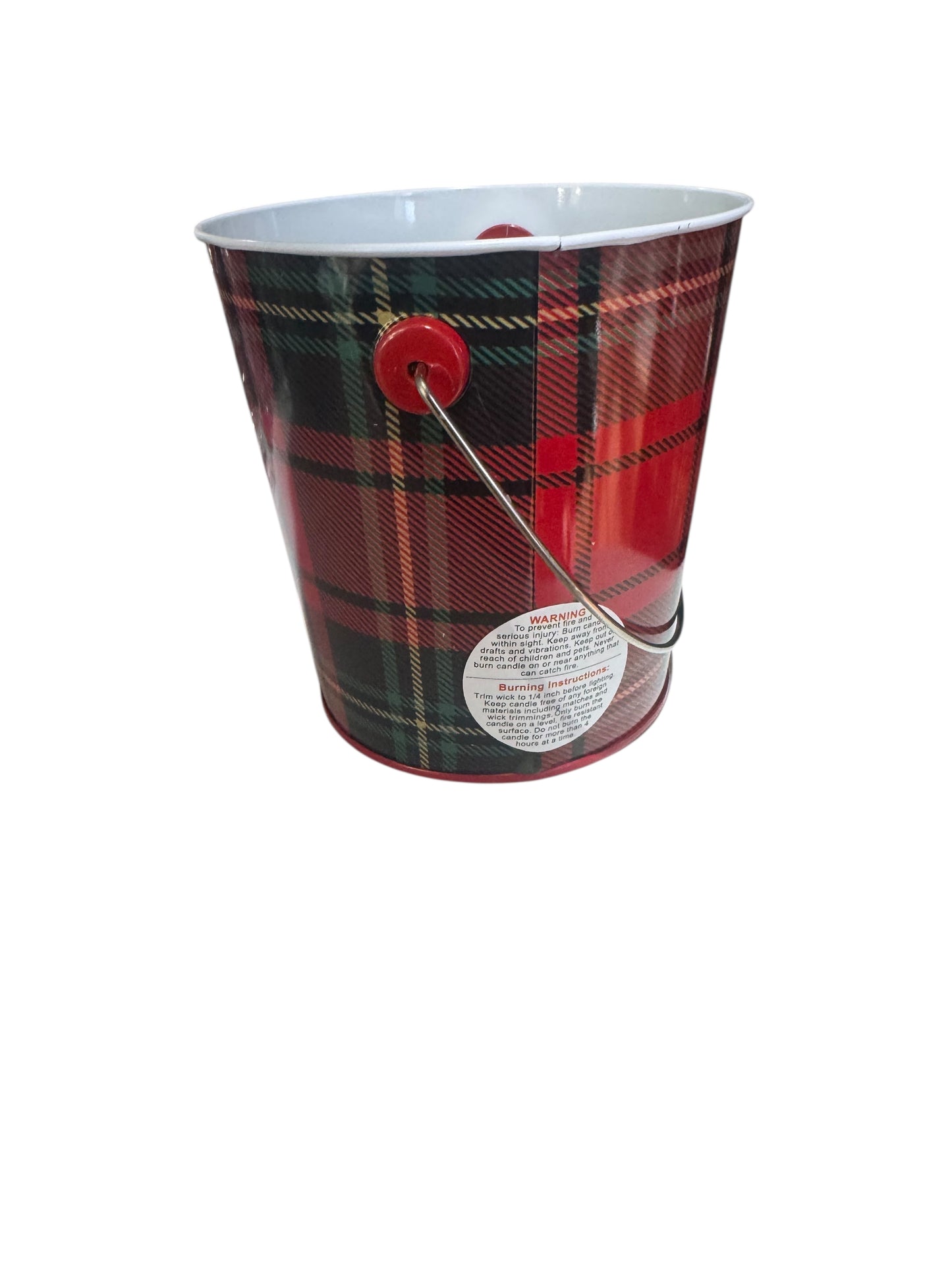 Bloomer Scents Handmade I Lava You Candle in Repurposed Tin Bucket, 16 fl oz