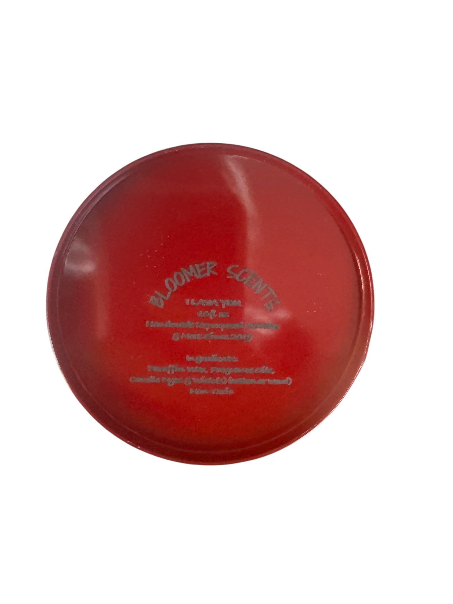 Bloomer Scents Handmade I Lava You Candle in Repurposed Tin Bucket, 16 fl oz