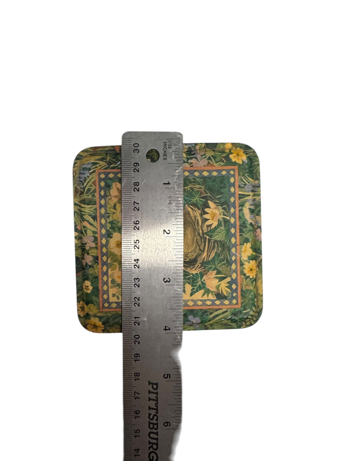 Handmade Island Escape Scented Candle in Vintage Bird Floral Tin, 4-Wick, 24 fl oz
