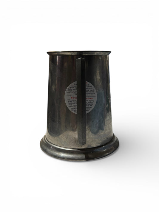 Handmade Mediterranean Fig Candle, 16 fl oz, Vintage Repurposed Stein