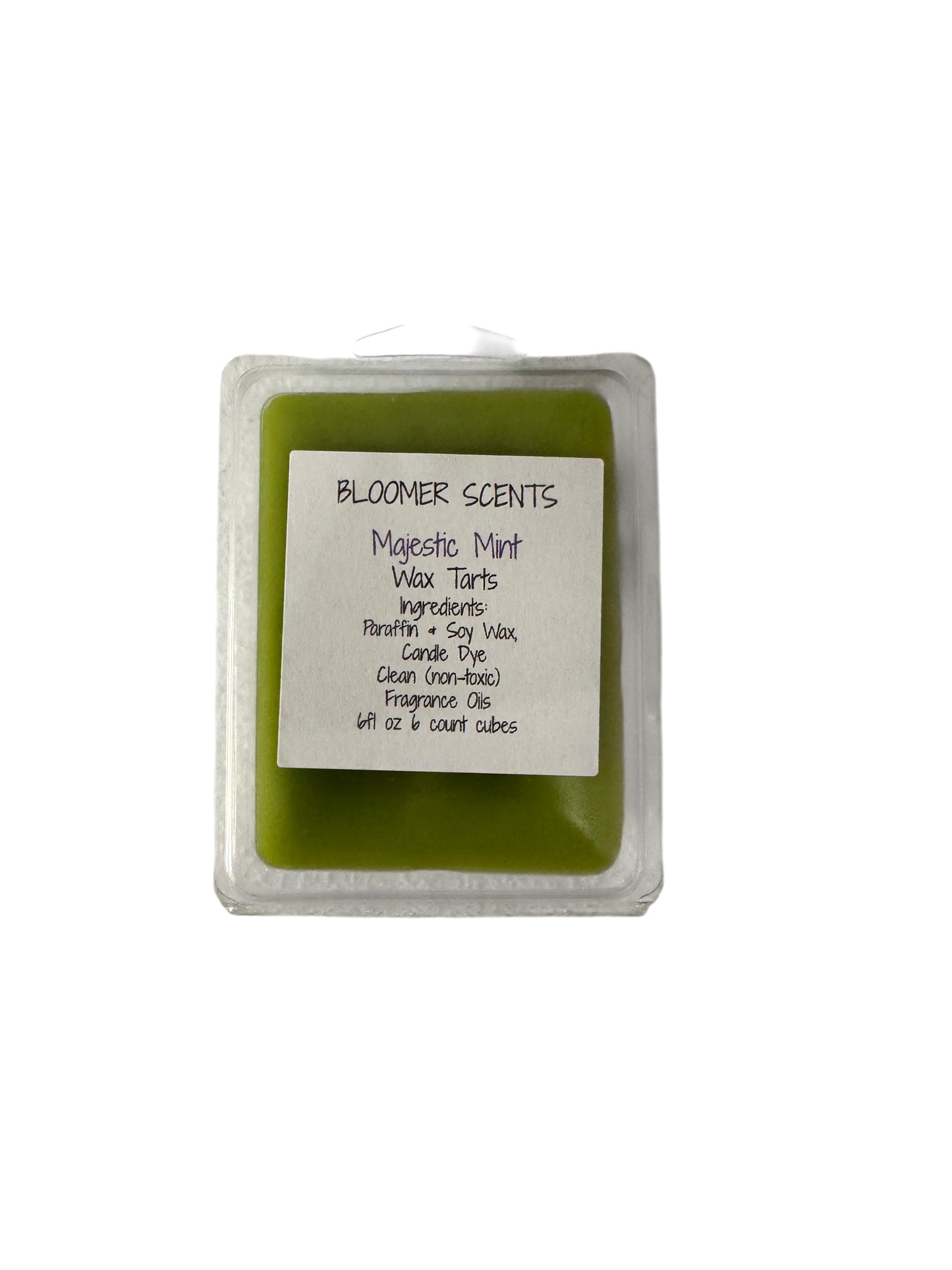 4-6fl oz per Clam Shell Set of 6 Cubes