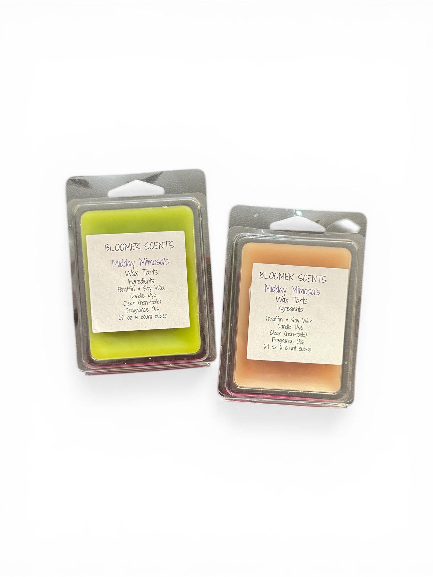 4-6fl oz per Clam Shell Set of 6 Cubes