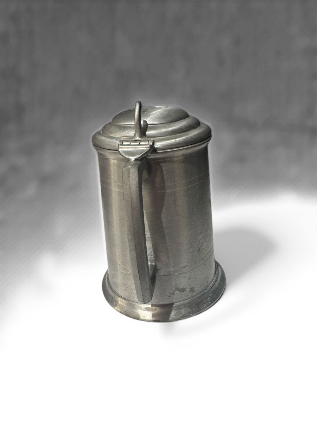 Bloomer Scents Midnight Moonflowers Candle in Repurposed Vintage Pewter Stein, Handmade, 16 fl oz