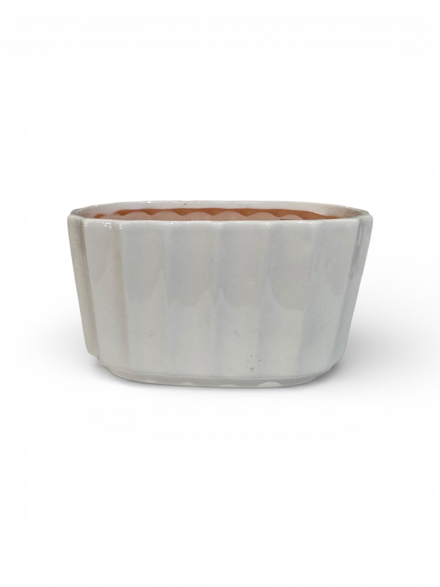 Bloomer Scents Handmade Orange Blossom Candle, 30 fl oz, Repurposed Vintage White Planter Bowl