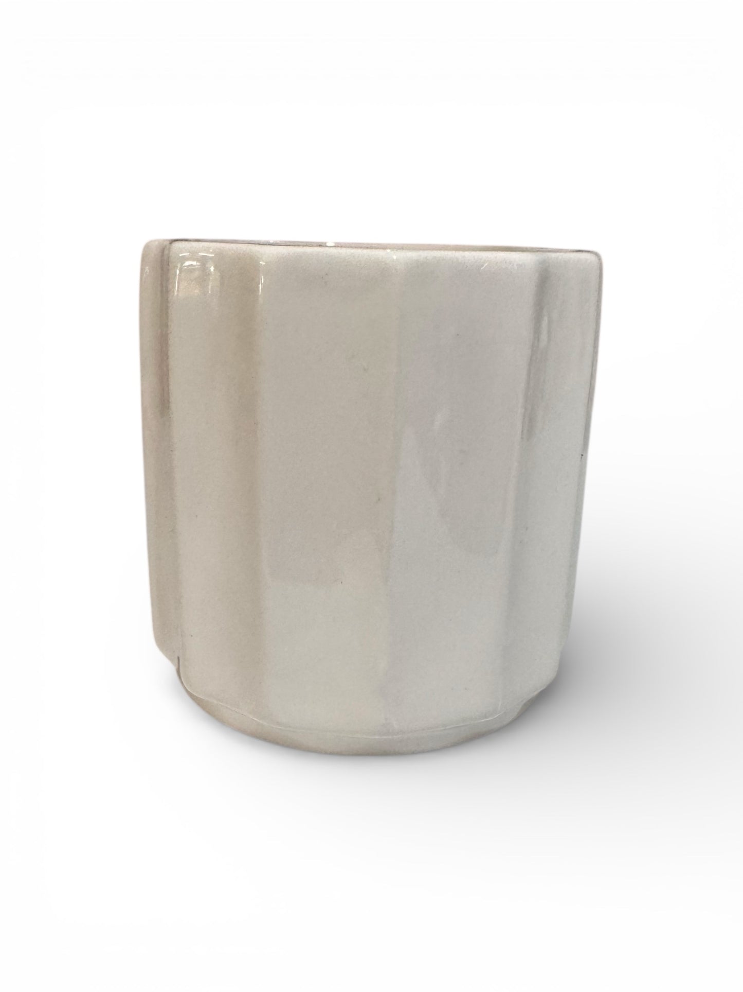 Bloomer Scents Handmade Orange Blossom Candle, 30 fl oz, Repurposed Vintage White Planter Bowl