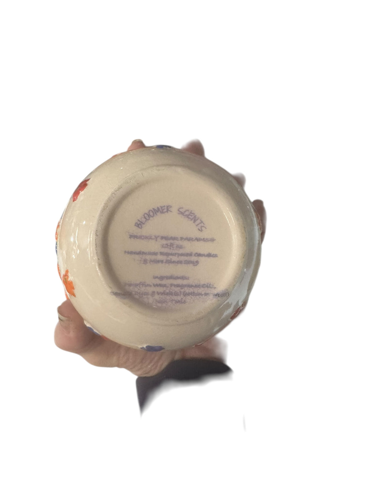 Handmade Candles in Repurposed Vintage Nesting Bowls, Yellow Rose of Texas and Prickly Pear Paradise, 12 fl oz and 8 fl oz, Set of 2