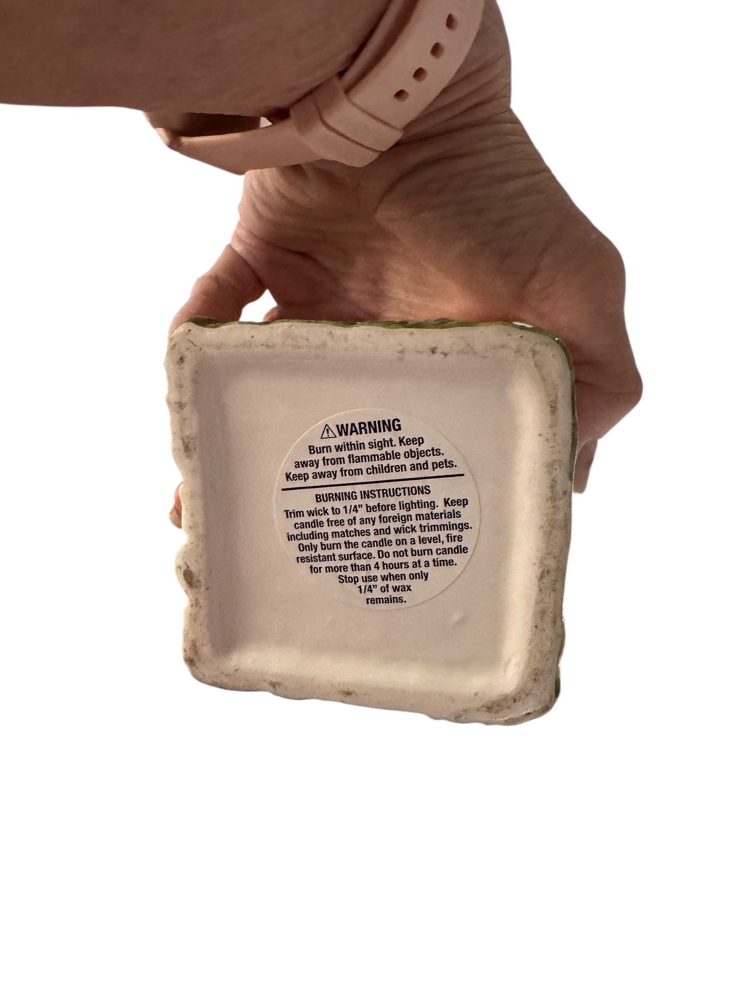 Bloomer Scents Handmade Strawberry Leather Scented Candle, Vintage Rover Doghouse Ceramic Container with Lid, 10 fl oz