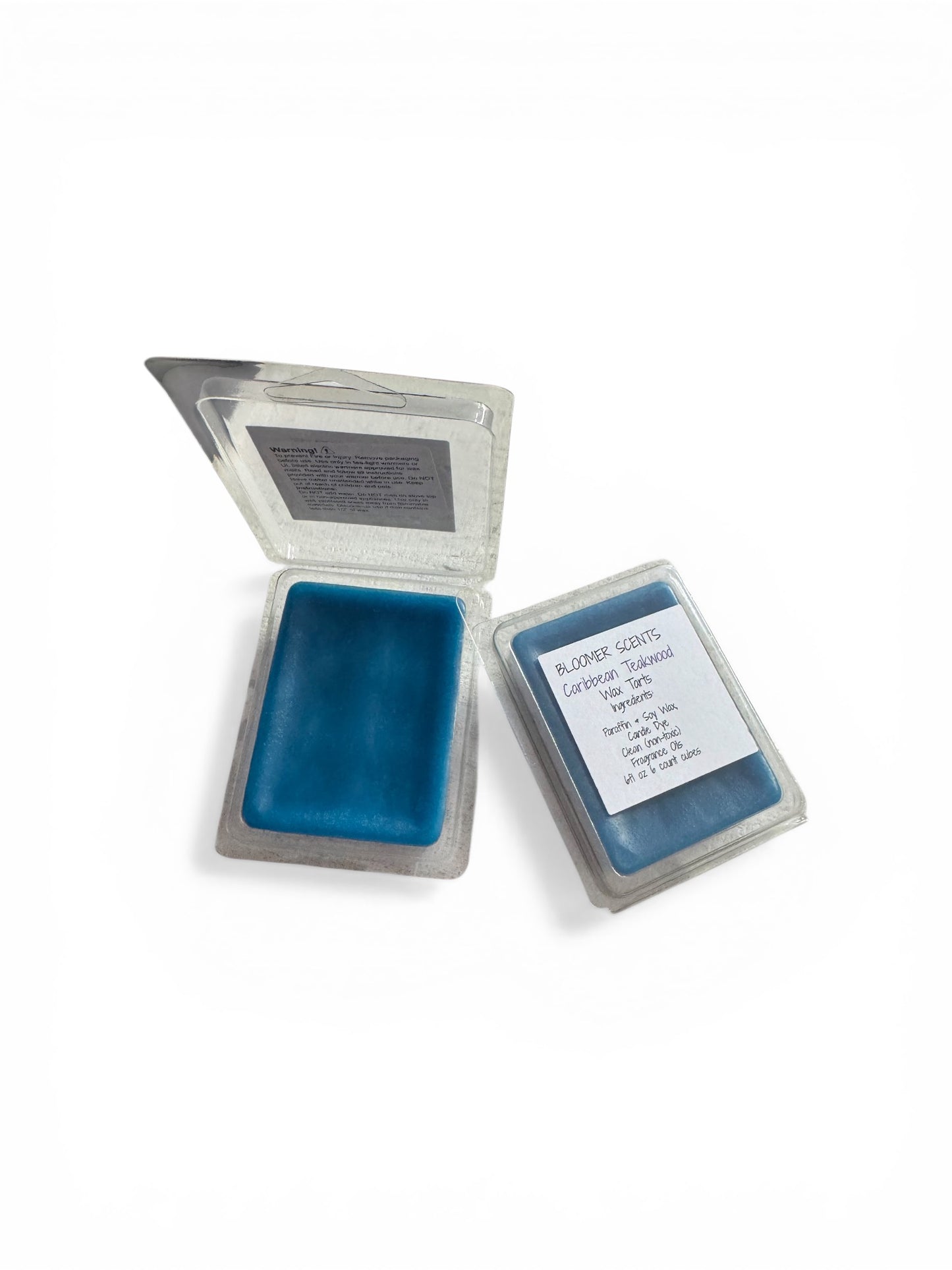 4-6fl oz per Clam Shell Set of 6 Cubes