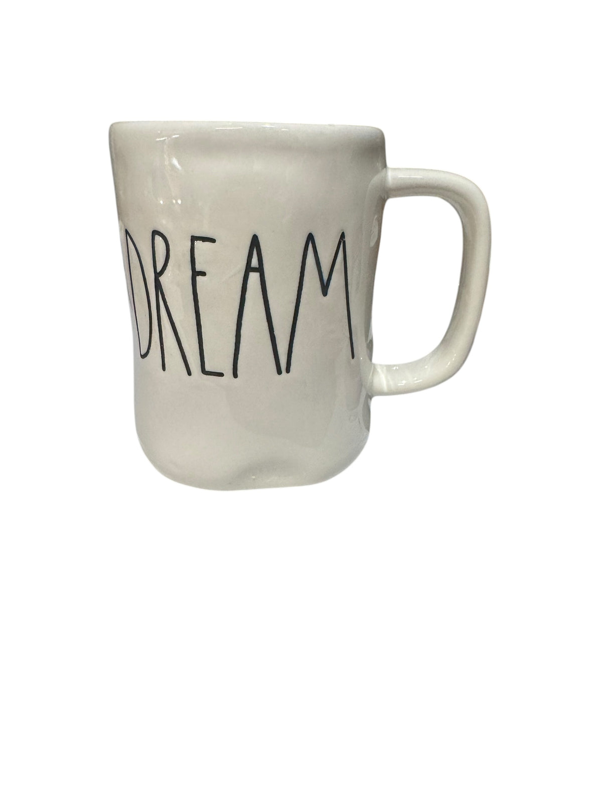 Dream Ceramic Mug Candle, Caribbean Teakwood Scent, White, 16 fl oz