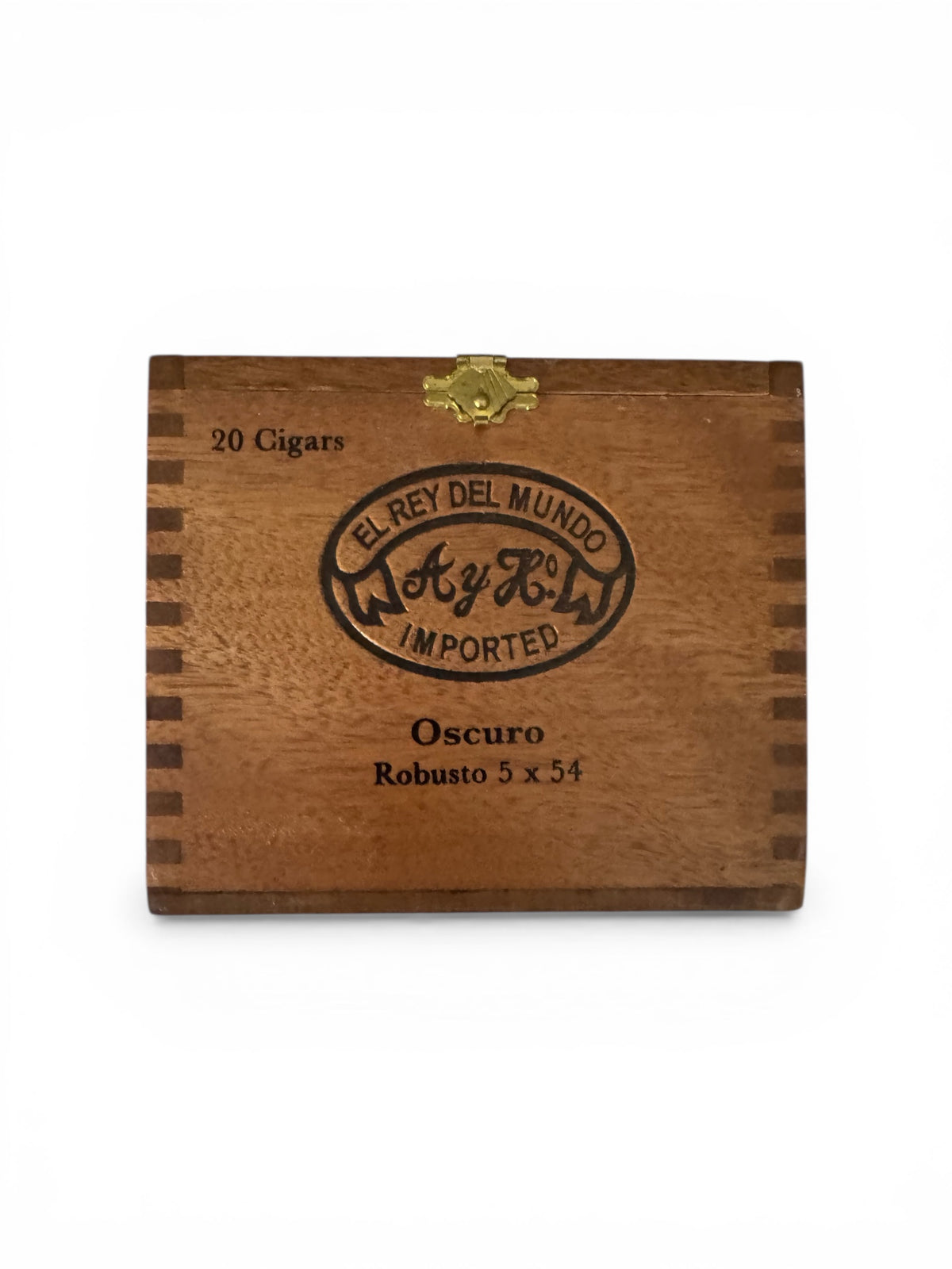 Tranquil Oasis Candle in Repurposed El Rey Del Mundo Oscuro Cigar Box, 36 fl oz