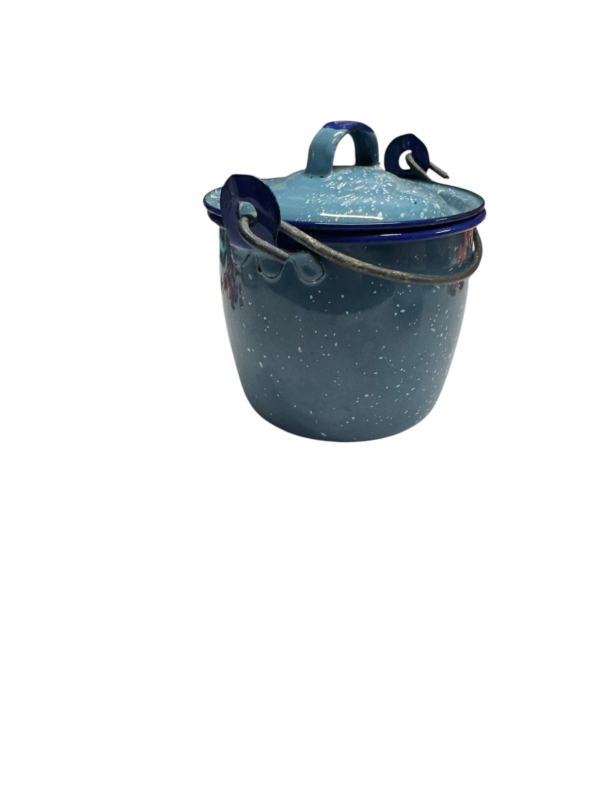Texas Bluebonnets Candle, Handmade, Repurposed Camping Tin with Matching Lid, 16 fl oz