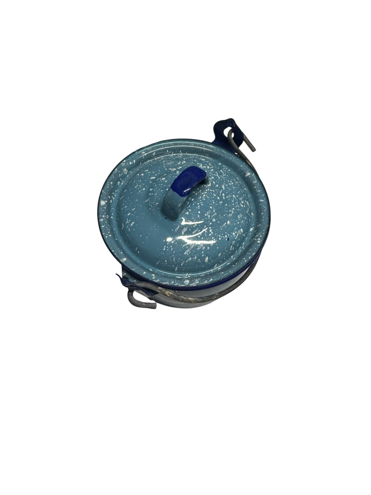 Texas Bluebonnets Candle, Handmade, Repurposed Camping Tin with Matching Lid, 16 fl oz