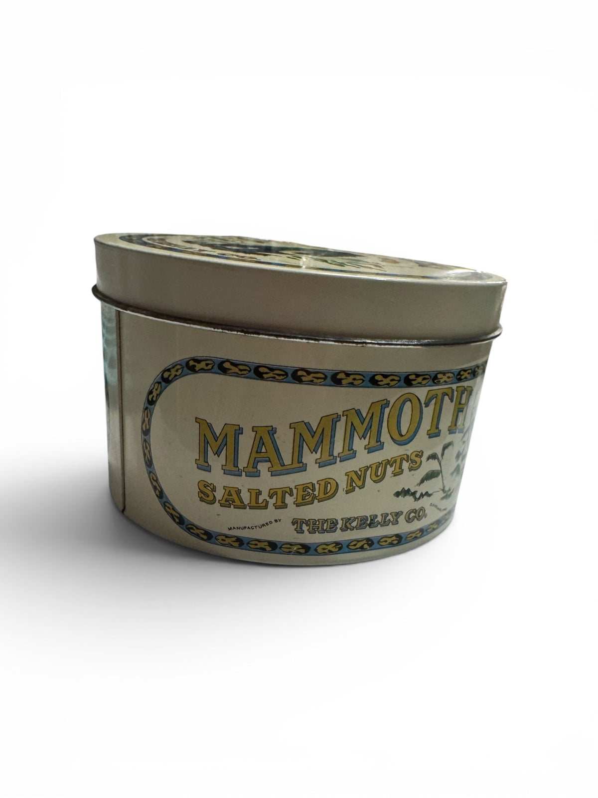 Texas Bluebonnets Handmade Candle in Repurposed Vintage Tin, Multi-Wick, 24 fl oz