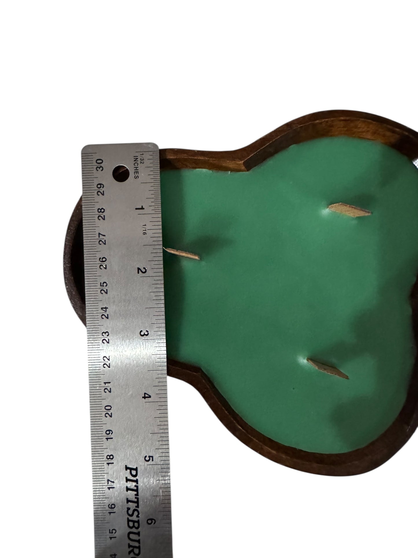 Bloomer Scents Whispering Woods Handmade Candle, Repurposed Oak Wood Leaf-Shaped Vessel, 10 fl oz, Green Interior